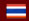 Icon einer Thailändischen Flagge
